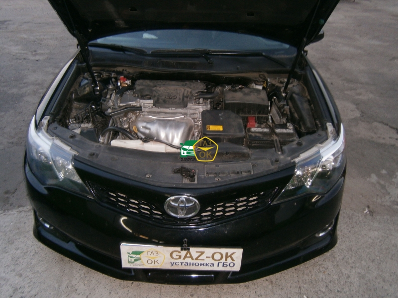 Установка ГБО на авто Toyota Camry USA газ на машину Gaz Ok Газ ОК Киев